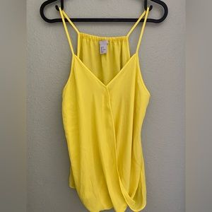 H&M Yellow Halter Top
